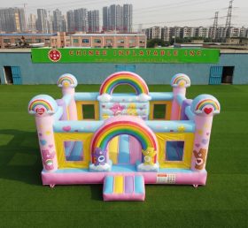 T5-3244 Care Bears Theme Inflatable Castle