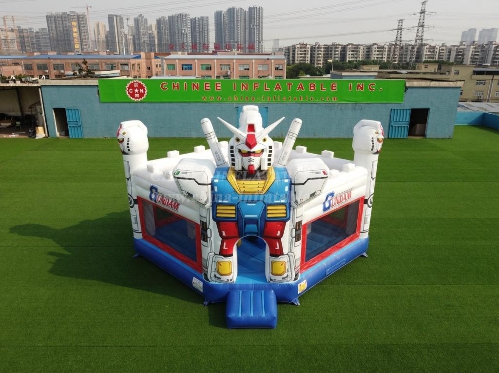 T5-3254 Gundam Theme Inflatable Castle