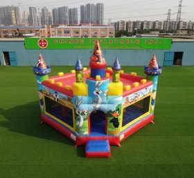 T5-3262 Looney Tunes Theme Inflatable Castle