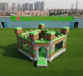 T5-3266 Minecraft Theme Inflatable Castle