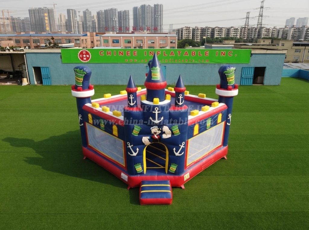 T5-3280 Popeye Theme Inflatable Castle