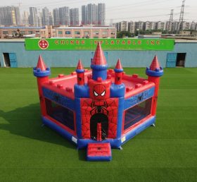 T5-3292 Spider-Man Theme Inflatable Castle