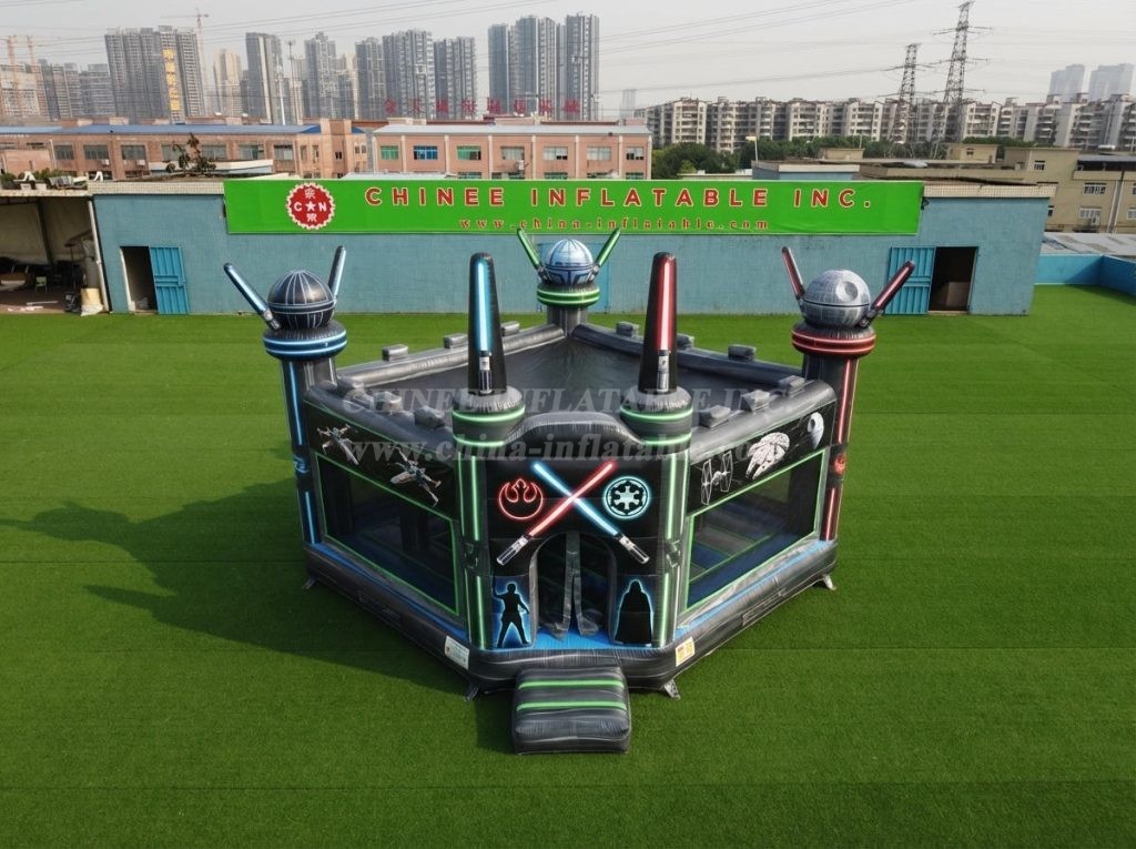 T5-3294 Star Wars Theme Inflatable Castle