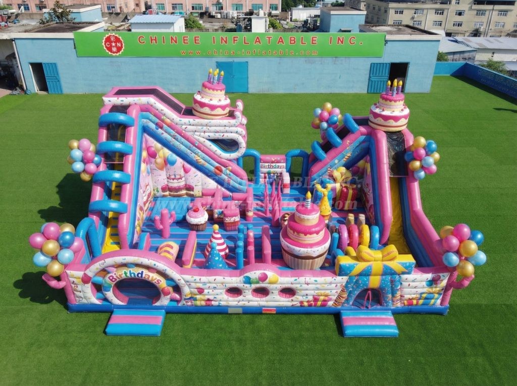 T6-6885 Birthdays Theme Inflatable Amusement