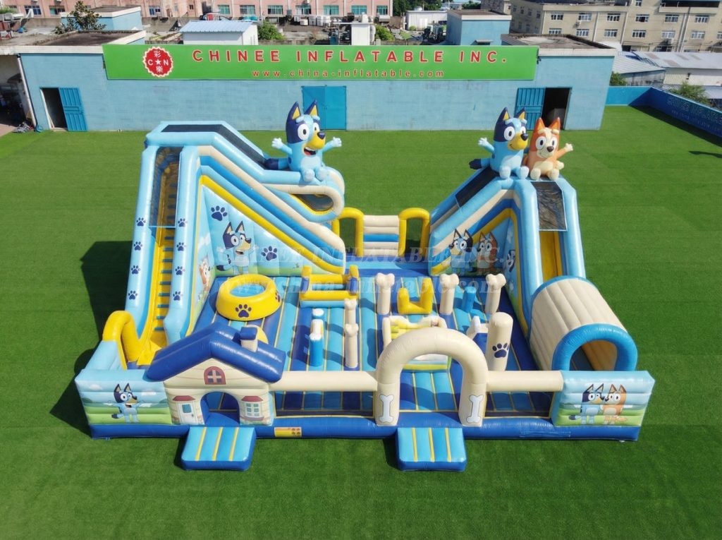 T6-6888 Bluey Theme Inflatable Amusement