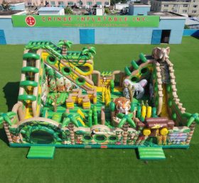 T6-6914 Jungle Theme Inflatable Amusement