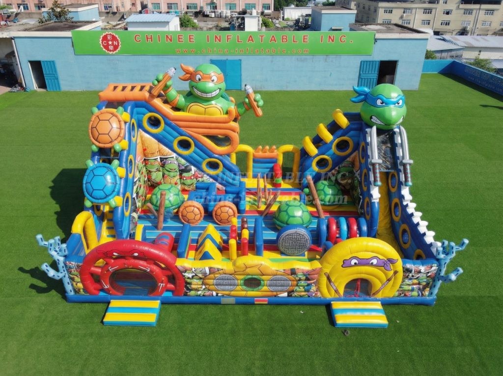 T6-6926 Ninja Turtles Theme Inflatable Amusement