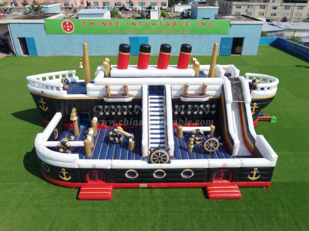 T6-6953 Titanic Theme Inflatable Amusement