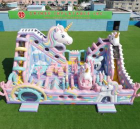 T6-6955 Unicorn Theme Inflatable Amusement