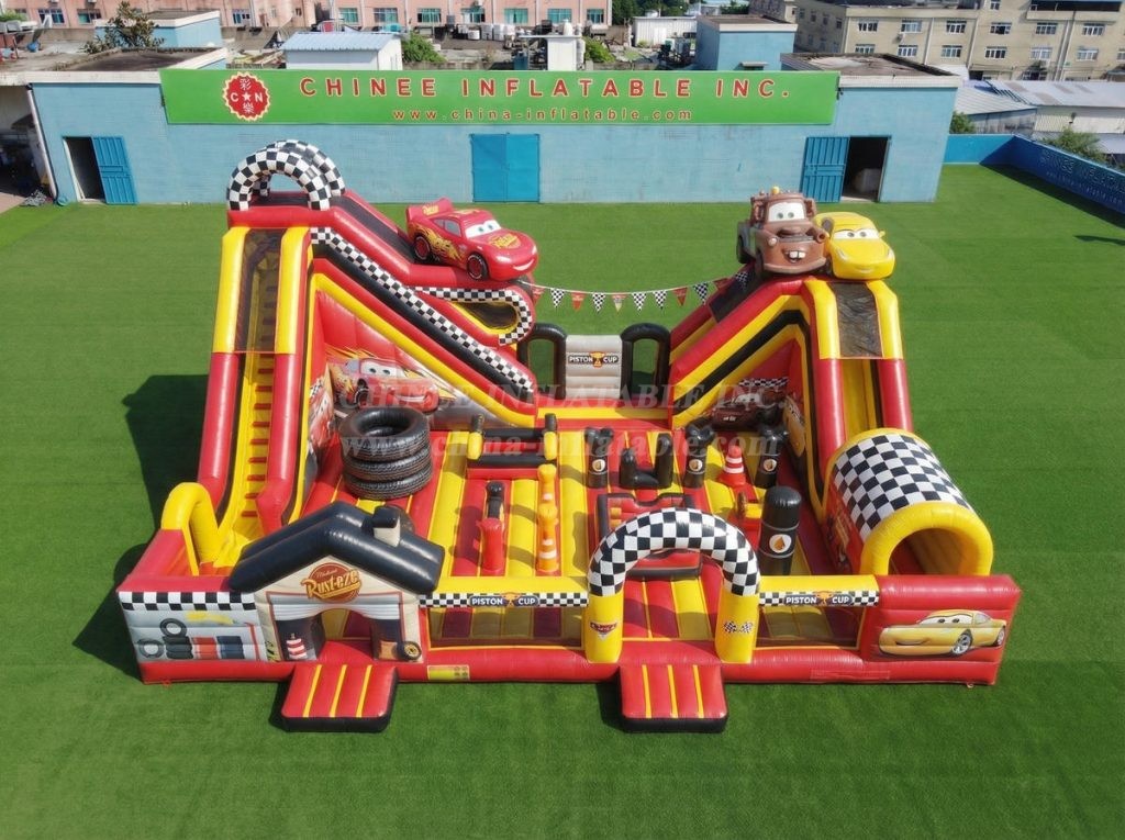 T6-6973 Cars Theme Inflatable Amusement