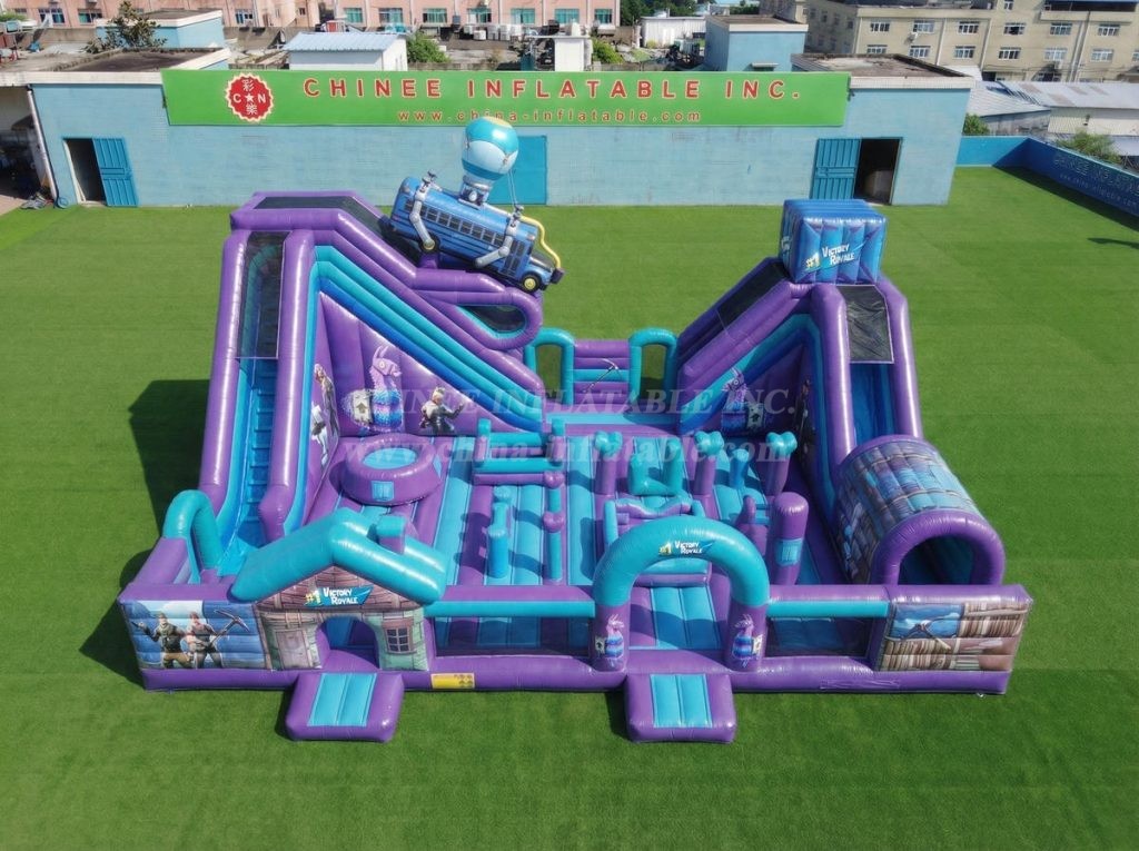T6-6980 Fortnite Theme Inflatable Amusement