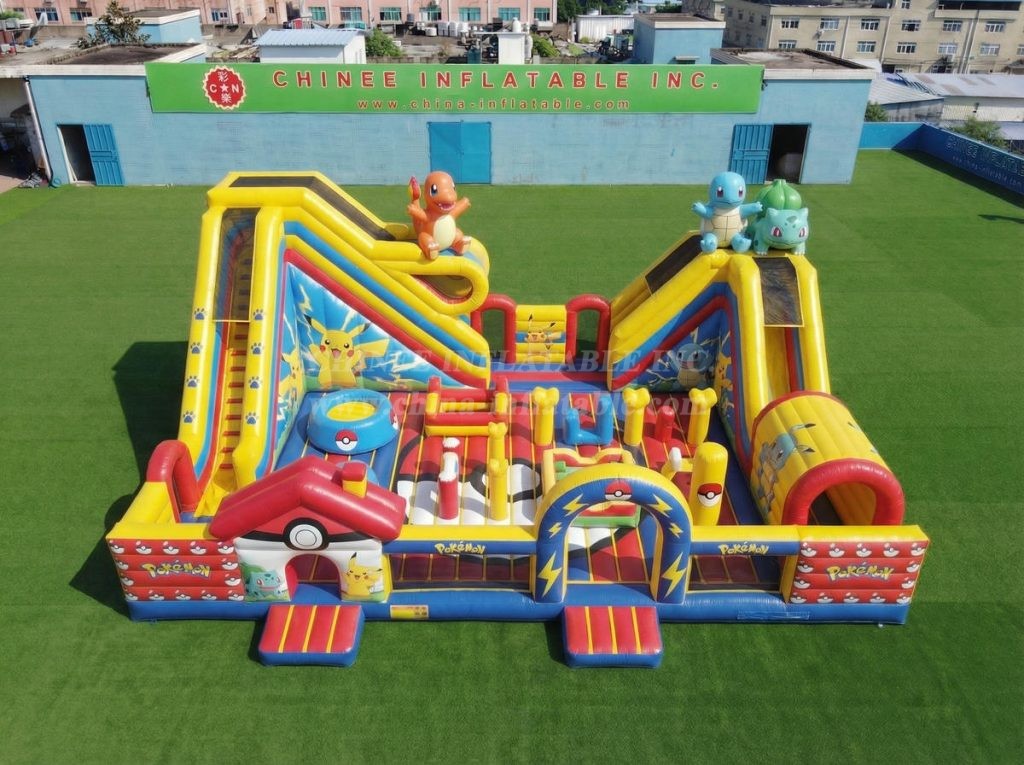 T6-7008 Pokemon Theme Inflatable Amusement
