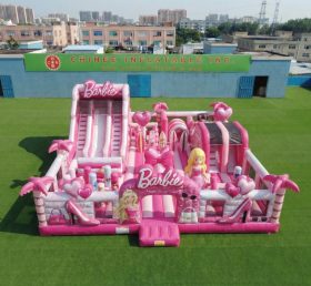 T6-7047 Barbie Theme Inflatable Amusement