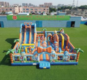 T6-7052 Blippi Wonders Theme Inflatable Amusement