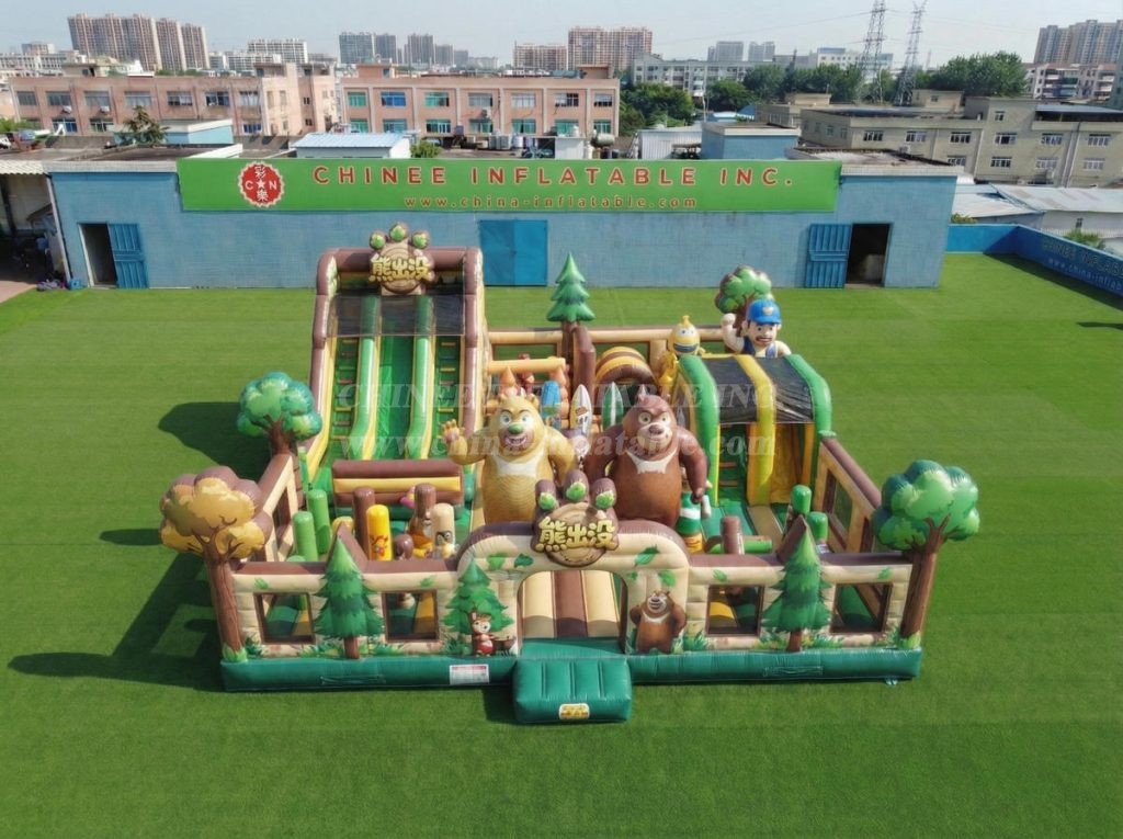 T6-7055 Boonie Bears Theme Inflatable Amusement