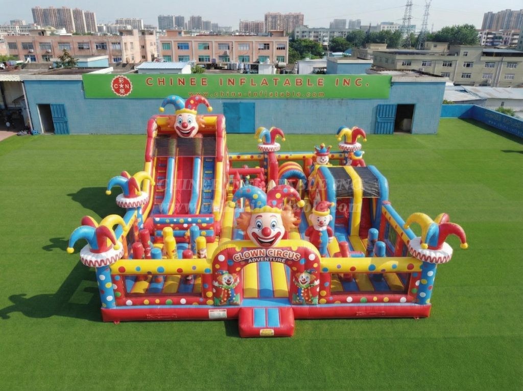 T6-7060 Clown Theme Inflatable Amusement