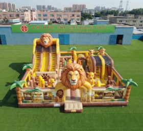 T6-7084 Lion Theme Inflatable Amusement