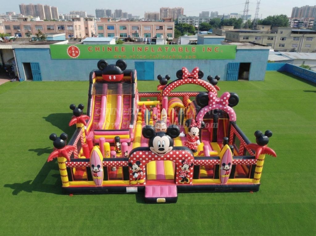 T6-7089 Mickey & Minnie Theme Inflatable Amusement