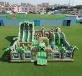 T6-7090 Minecraft Theme Inflatable Amusement