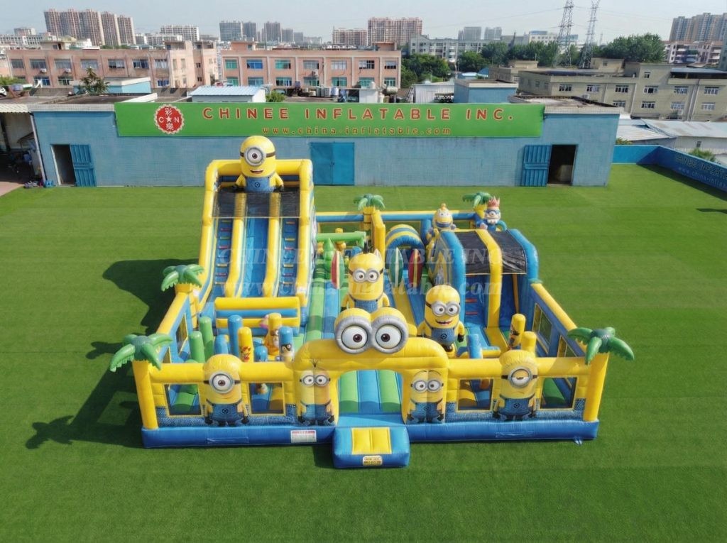 T6-7091 Minions Theme Inflatable Amusement