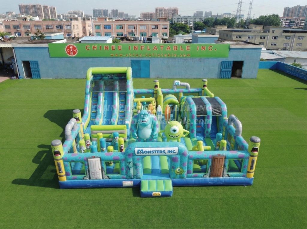 T6-7094 Monsters Inc Theme Inflatable Amusement