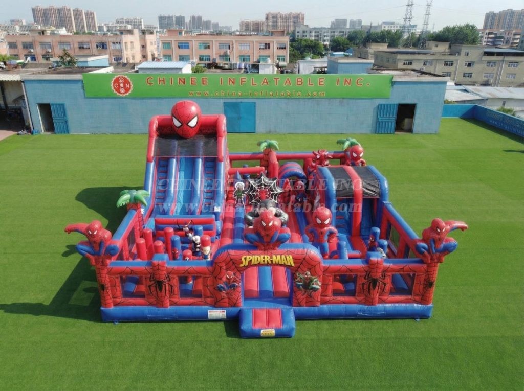 T6-7123 Spider-Man Theme Inflatable Amusement