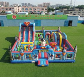 T6-7127 Superman Theme Inflatable Amusement