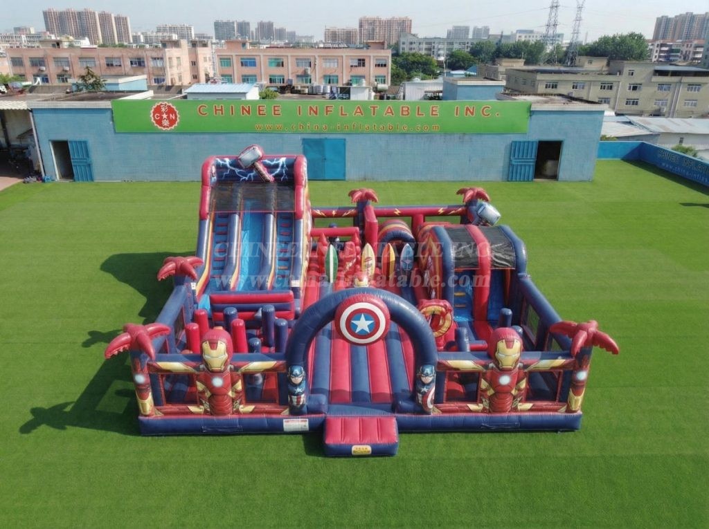 T6-7130 The Avengers Theme Inflatable Amusement