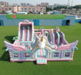 T6-7146 Unicorn Theme Inflatable Amusement