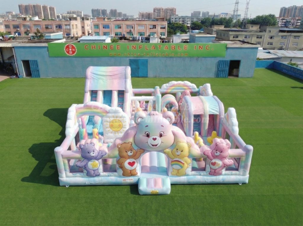T6-7157 Care Bears Theme Inflatable Amusement