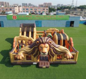 T6-7186 Lion Theme Inflatable Amusement