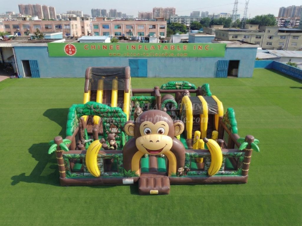 T6-7192 Monkey Theme Inflatable Amusement