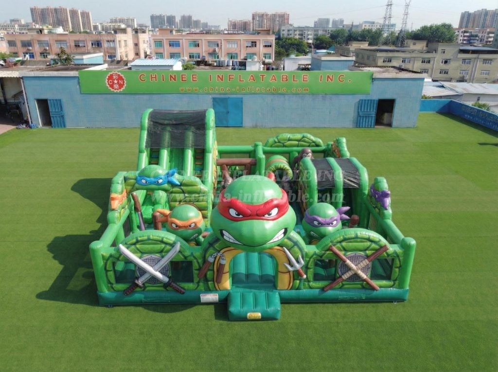 T6-7196 Ninja Turtles Theme Inflatable Amusement