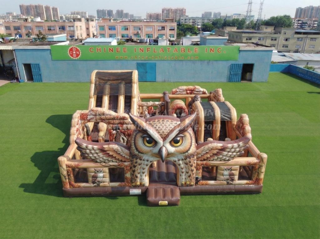 T6-7199 Owl Theme Inflatable Amusement