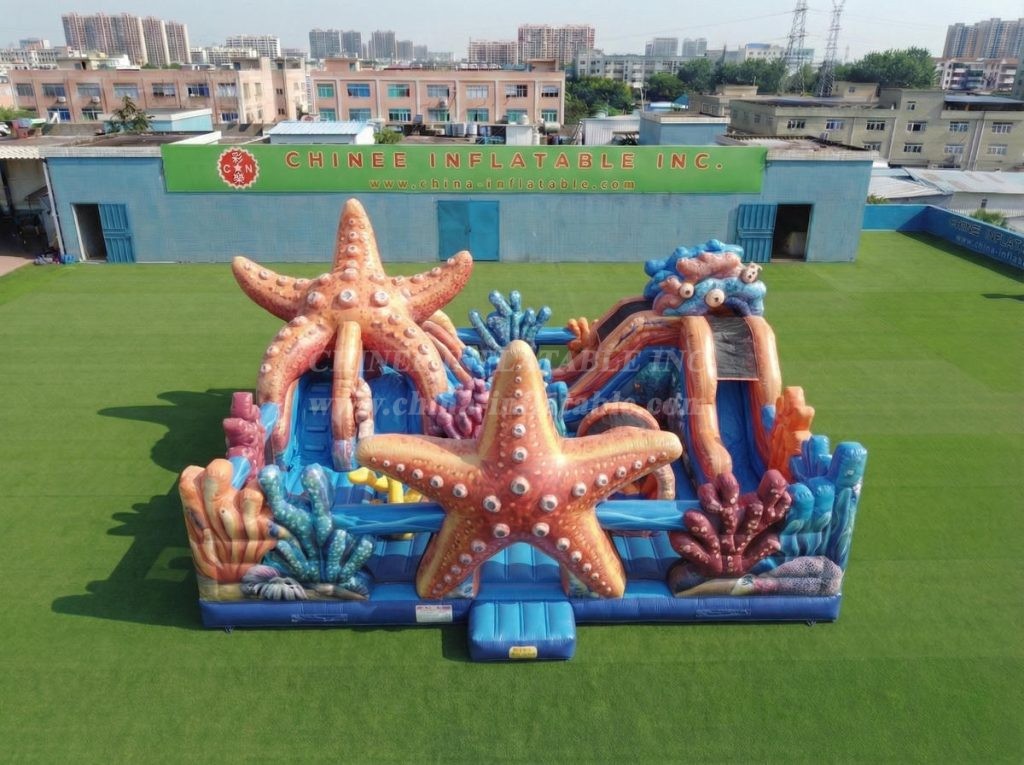 T6-7221 Starfish Theme Inflatable Amusement