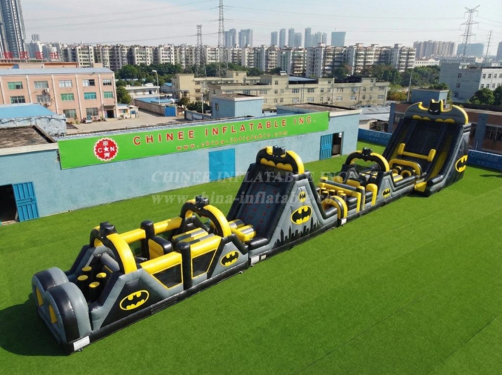 T7-4509 Batman Theme Infltable Obstacle Courses