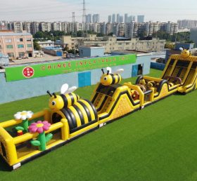 T7-4512 Bee Theme Infltable Obstacle Courses