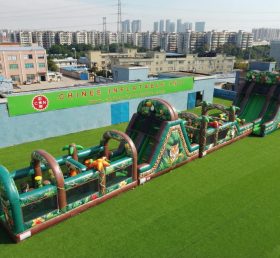T7-4567 Jungle Theme Infltable Obstacle Courses