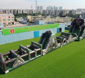 T7-4569 King Kong Theme Infltable Obstacle Courses