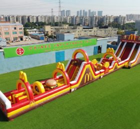 T7-4579 McDonald Theme Infltable Obstacle Courses
