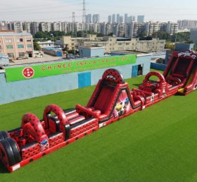 T7-4585 Miraculous Ladybug Theme Infltable Obstacle Courses