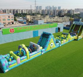 T7-4588 Monsters Inc Theme Infltable Obstacle Courses
