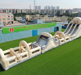 T7-4625 Sheep Theme Infltable Obstacle Courses