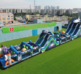 T7-4630 Space Theme Infltable Obstacle Courses