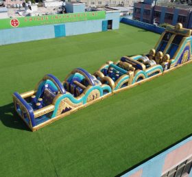 T7-4721 Egypt Theme Inflatable Obstacle Courses