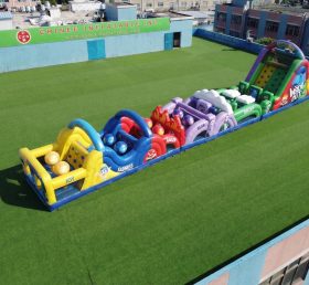 T7-4744 Inside Out Theme Inflatable Obstacle Courses