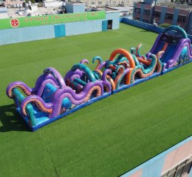 T7-4775 Octopus Theme Inflatable Obstacle Courses