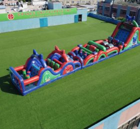 T7-4788 PJ Masks Theme Inflatable Obstacle Courses