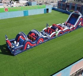 T7-4791 Popeye Theme Inflatable Obstacle Courses