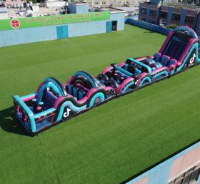T7-4830 TikTok Theme Inflatable Obstacle Courses